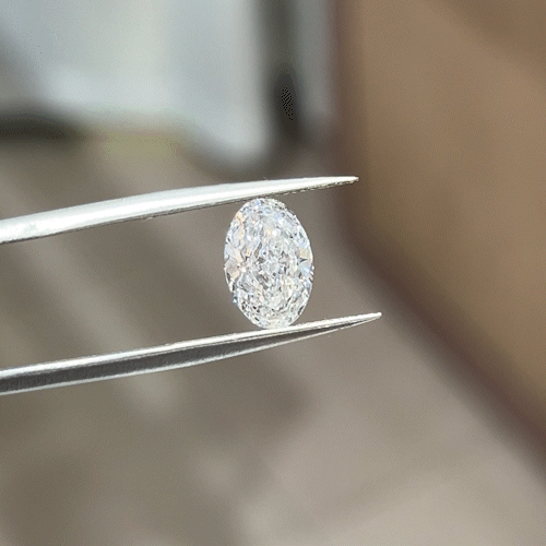 2.38ct Crushed-ice Oval Cut Lab Diamond FG VS NO.903