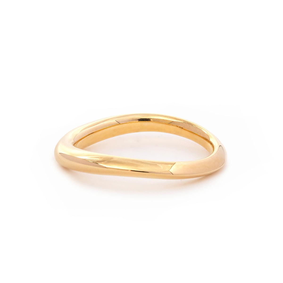 14k Yellow Gold 2.5ct Pear Old Mine Cut Lab Diamond Bezel Bridal Set Rings