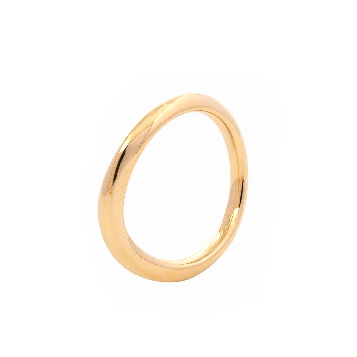 14k Yellow Gold 2.5ct Pear Old Mine Cut Lab Diamond Bezel Bridal Set Rings