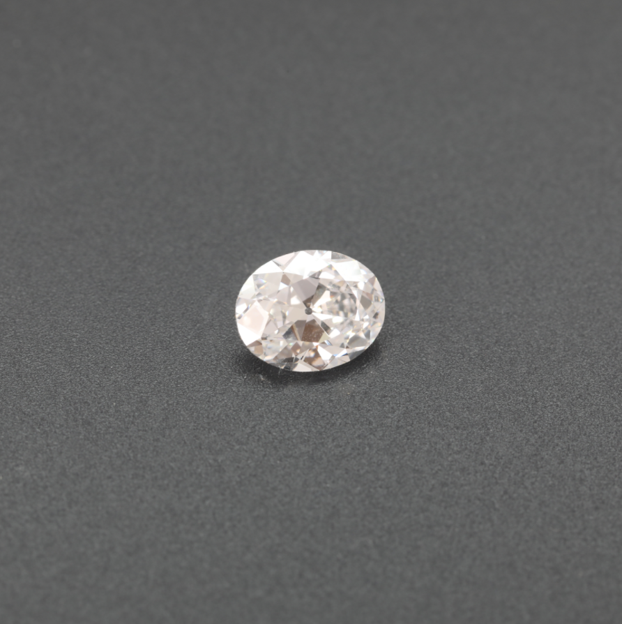 2.68ct Oval Old Mine Cut Lab Diamond D VVS2 NO.389