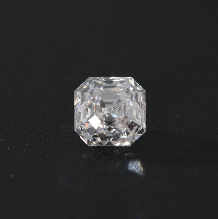 3.11ct Asscher Cut Lab Diamond F VS NO.805