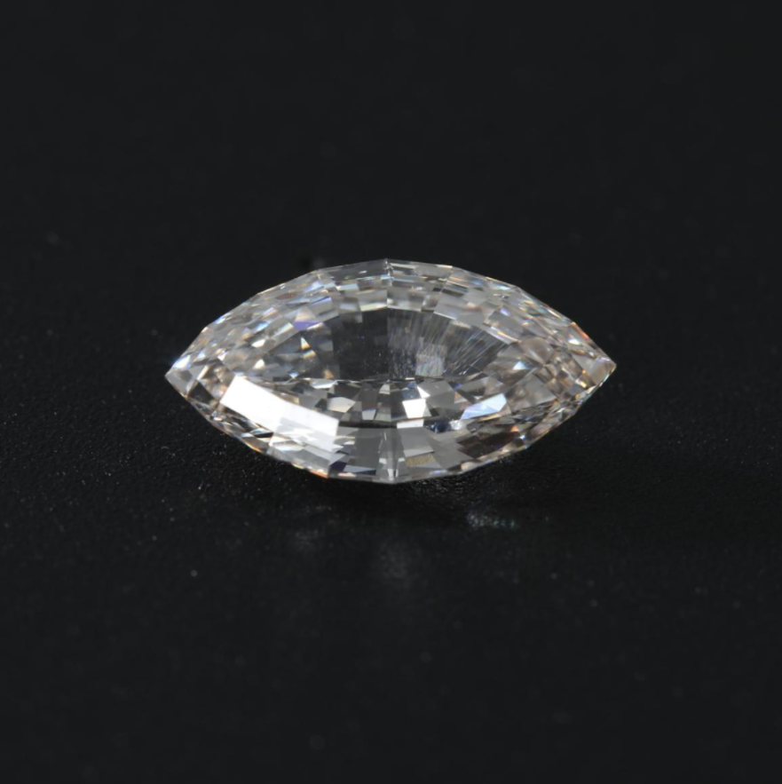 3.02ct Marquise Shaped Step Cut Lab Diamond F VS2 NO.812