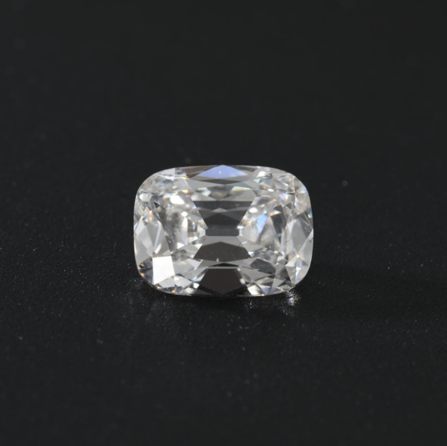3.65ct Elongated Old Mine Cut Lab Diamond F VS NO.830