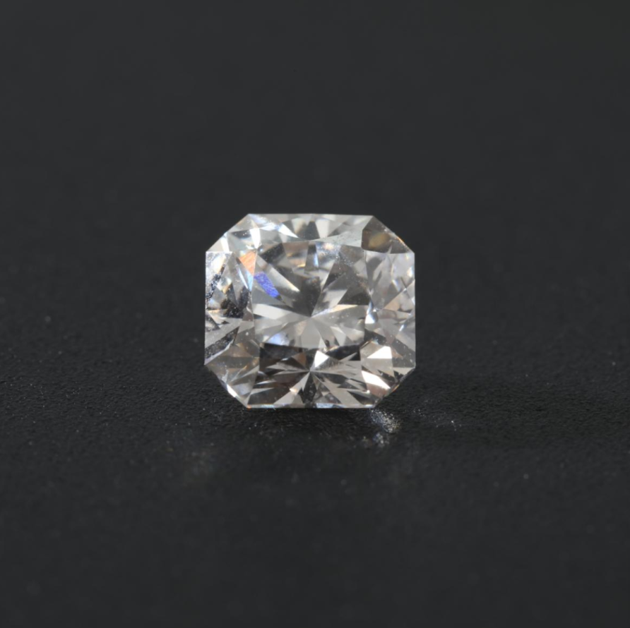 2.9ct Radiant Cut Hearts and Arrows Lab Diamond F VVS NO.2505