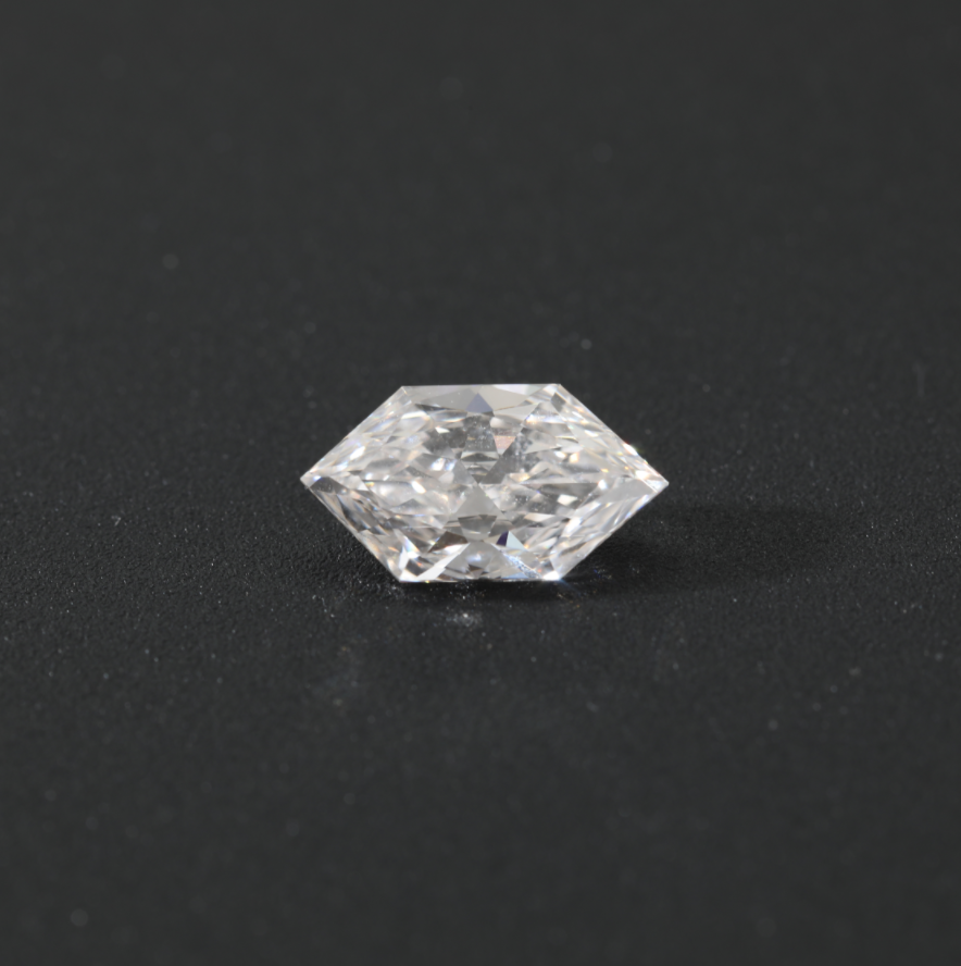 2.13ct IGI Elongated Hexagonal Duchess Cut Lab Diamond G VVS2 NO.2586