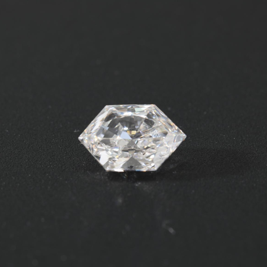 2.68ct Elongated Hexagonal Duchess Cut Lab Diamond EF VVS NO.2646