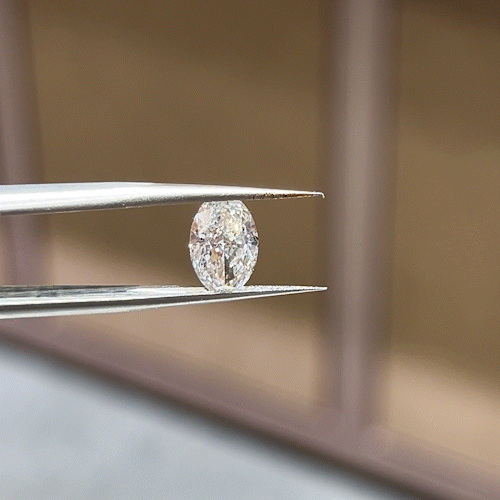 2.00ct Crushed-ice Oval Cut Lab Diamond FG VS NO.929
