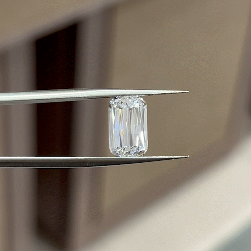 3.14ct Criss Cut Lab Diamond D VS1 NO.662