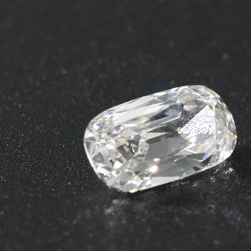 3.02ct Elongated Old Mine Cut Lab Diamond E VS NO.761