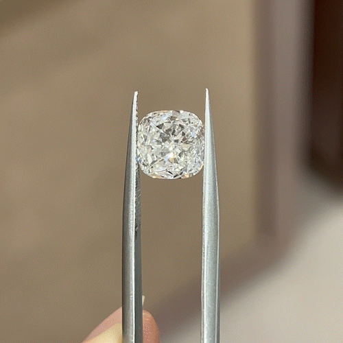 3.18ct Cushion Cut Lab Diamond F VVS2 NO.968