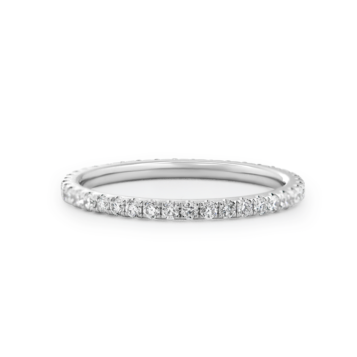 14K White Gold 4ct Oval Cut Lab Diamond Hidden Halo Bridal Set Rings with 3/4 Circle of Round Lab Diamond Pave
