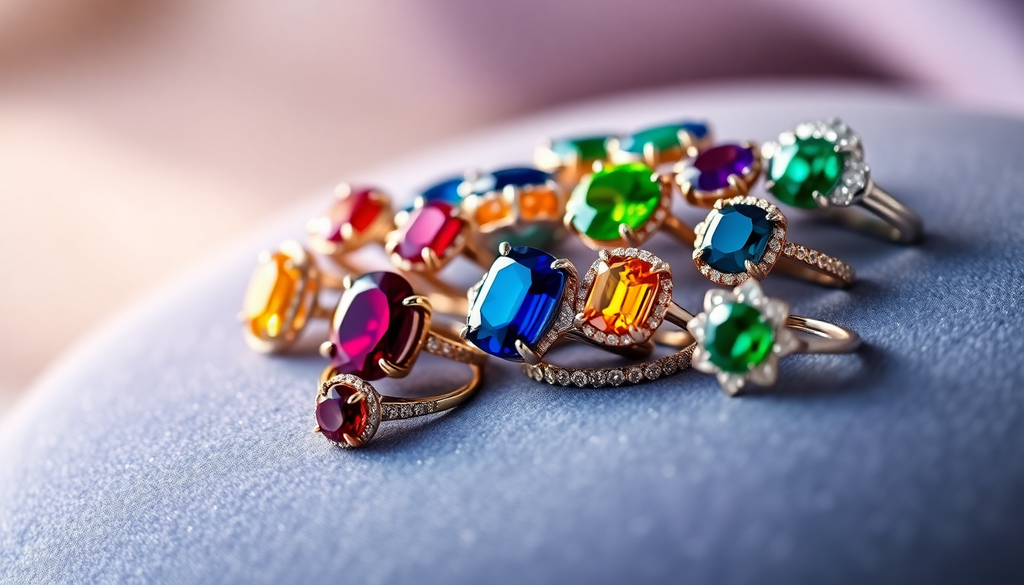 Discover the Beauty of Colorful Engagement Rings