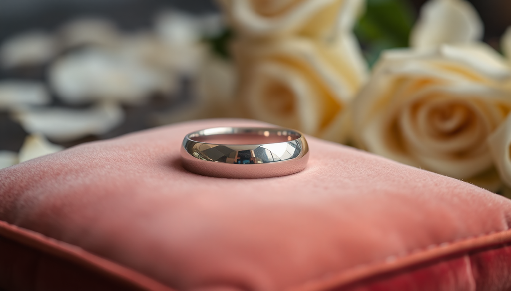 Elevate Your Wedding Style with a Plain Wedding Ring from Fiorese Jewelry