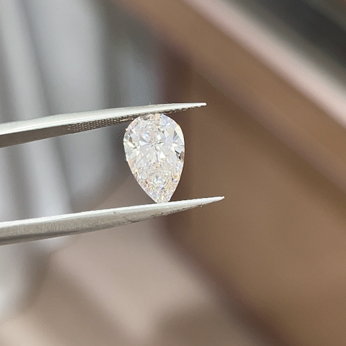 2.25ct Pear Cut Lab Diamond GH VS NO.874