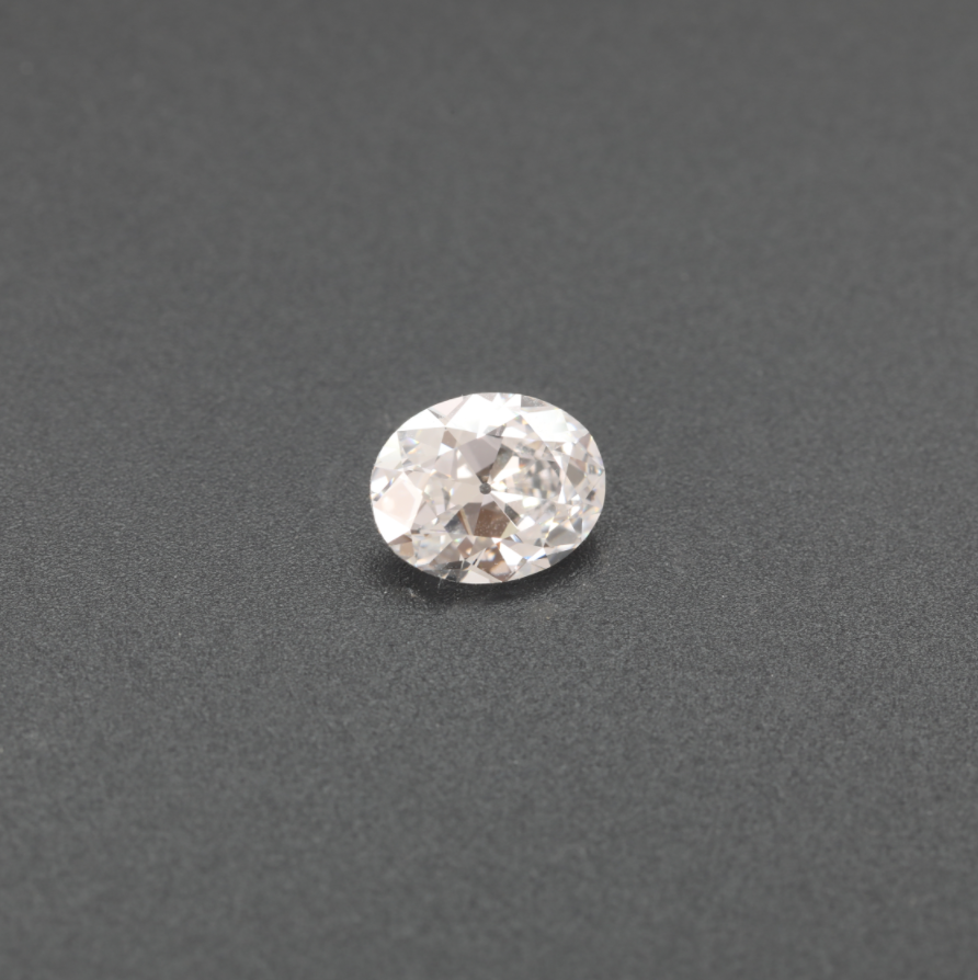 2.69ct Oval Old Mine Cut Lab Diamond D VS1 NO.389