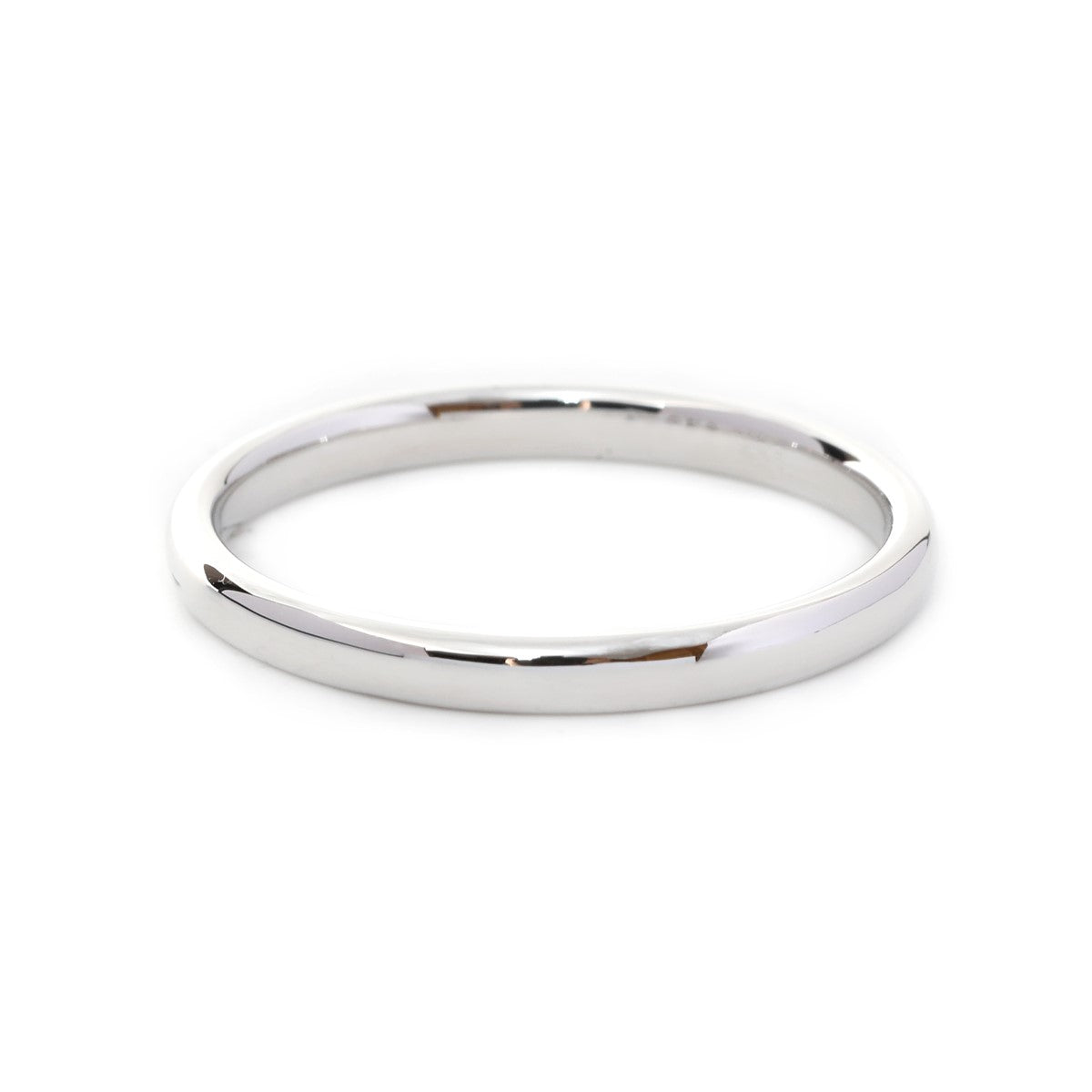 18K Plain Gold Ring