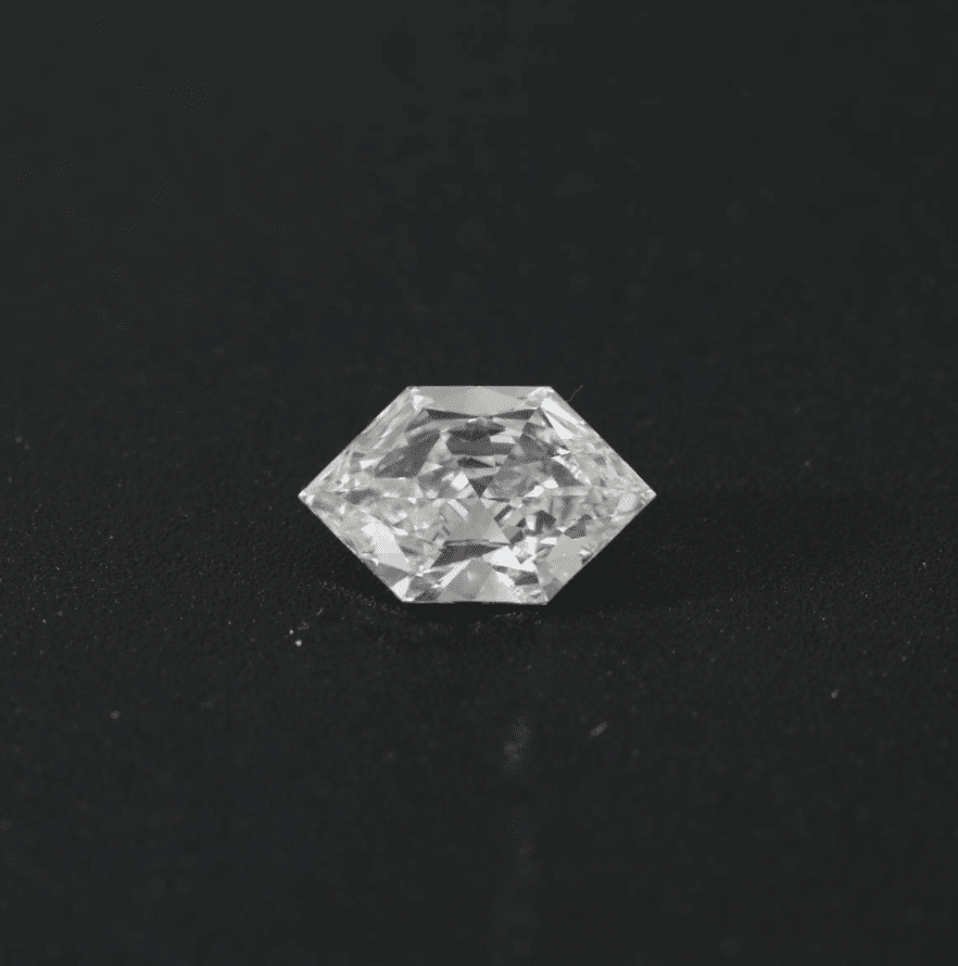 2.2ct Elongated Hexagonal Duchess Cut Lab Diamond EF VVS NO.2583 - FIORESE JEWELRY