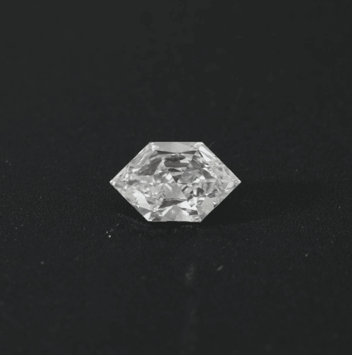 2.2ct Elongated Hexagonal Duchess Cut Lab Diamond EF VVS NO.2583 - FIORESE JEWELRY