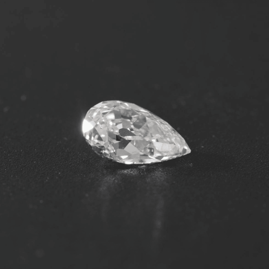 2.33ct Pear Old Mine Cut Lab Diamond F VS NO.747 - FIORESE JEWELRY