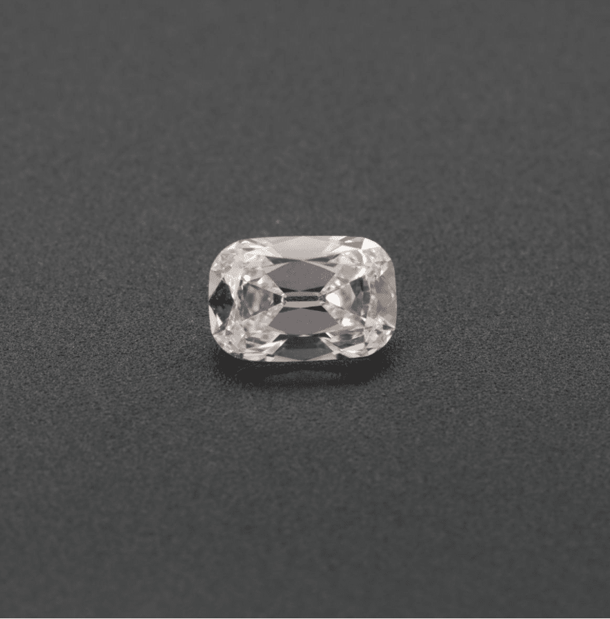 2.37ct Elongated Old Mine Cut Lab Diamond D VS1 NO.507 - FIORESE JEWELRY