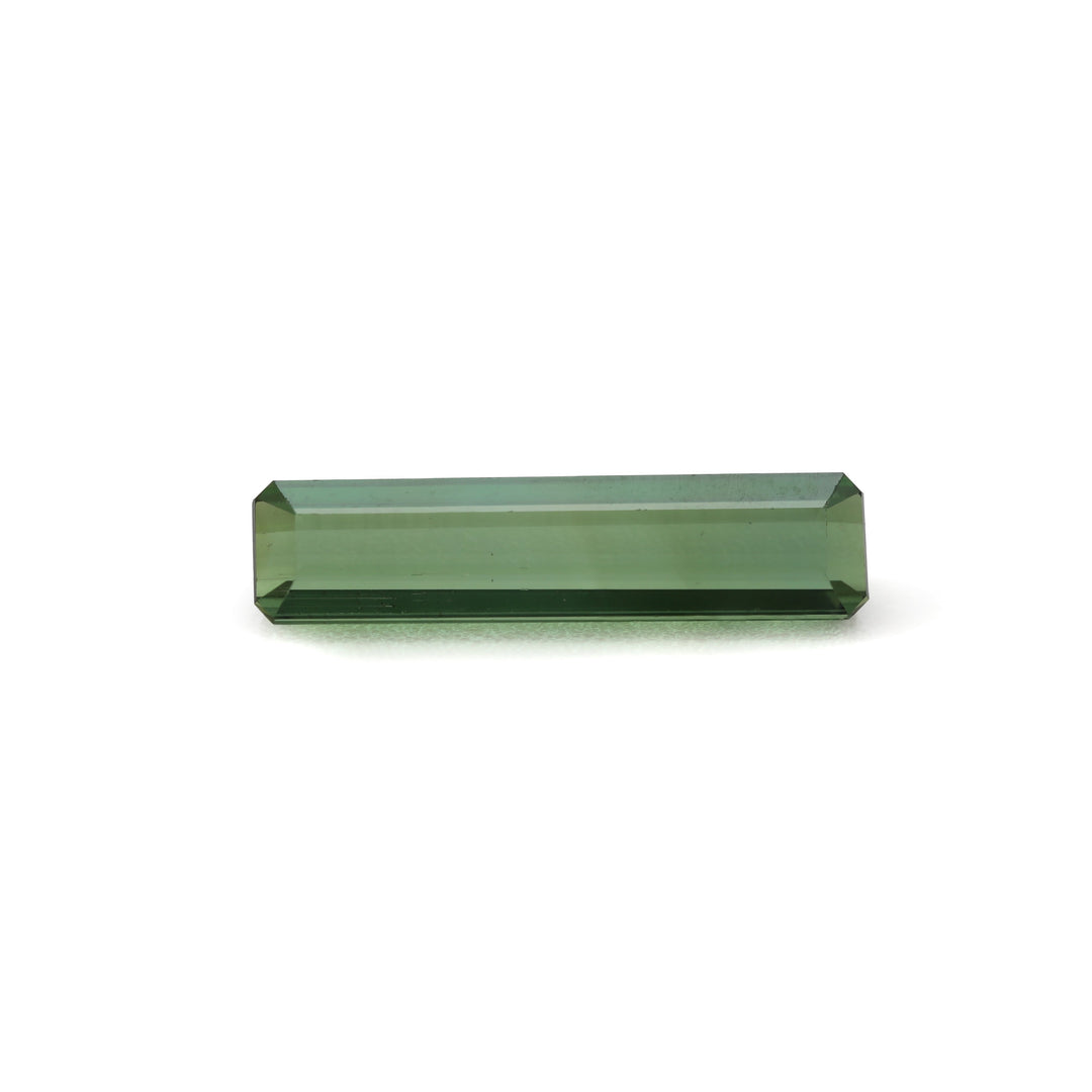 2.45CT Cylindrical Natural Green Tourmaline - FIORESE JEWELRY