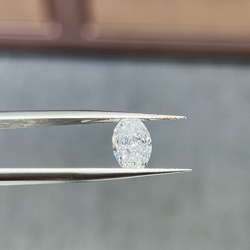 2.06ct Crushed-ice Oval Cut Lab Diamond EF VS NO.920