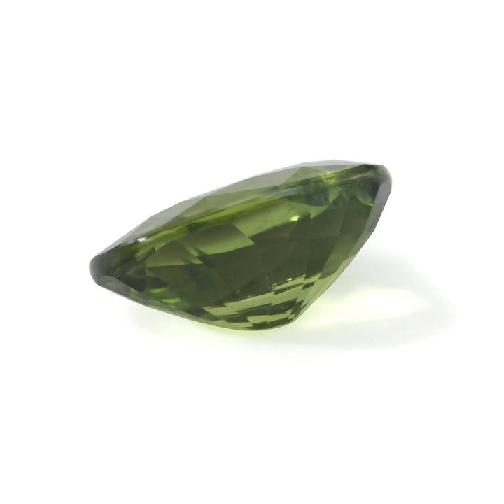 2.83CT Oval Shaped Natural Green Sapphire - FIORESE JEWELRY