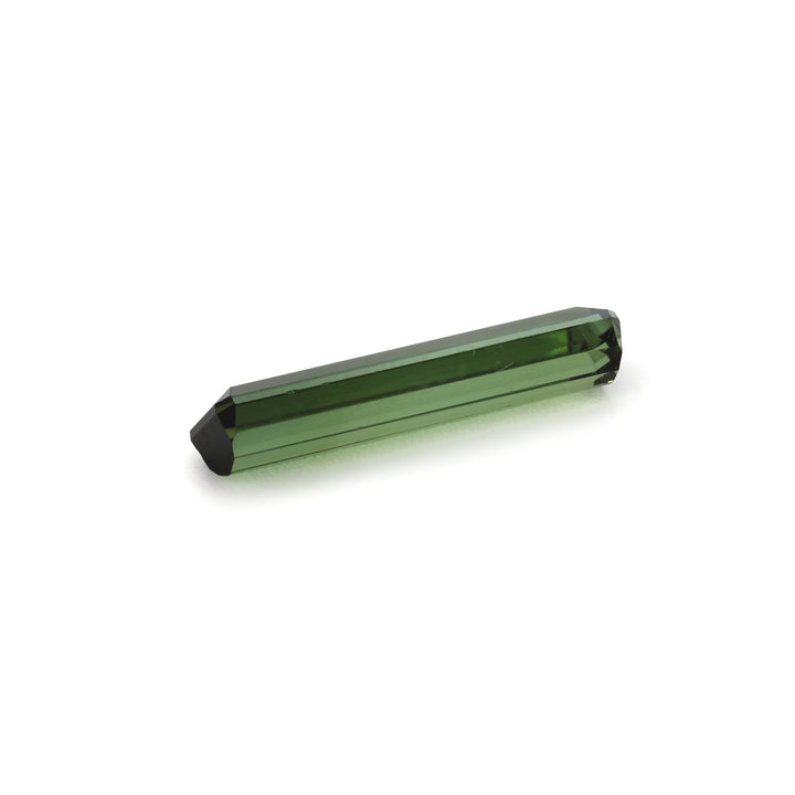 2.45CT Cylindrical Natural Green Tourmaline