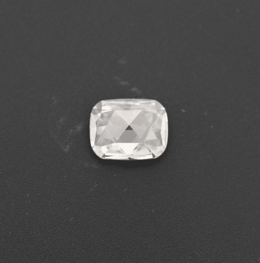 3.52ct Elongated Cushion Rose Cut Lab Diamond F VS2 NO. 261 - FIORESE JEWELRY