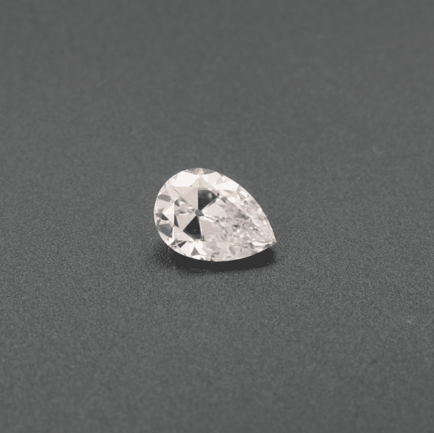 3.64ct Pear Old Mine Cut Lab Diamond F VS1 NO.382 - FIORESE JEWELRY