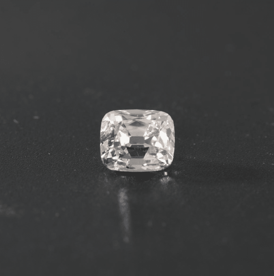 4.06ct Elongated Old Mine Cut Lab Diamond F VS NO.745 - FIORESE JEWELRY