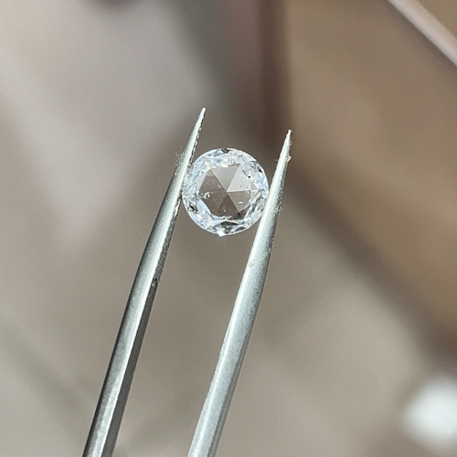 2.09ct Rose Cut Lab Diamond DE SI NO.341