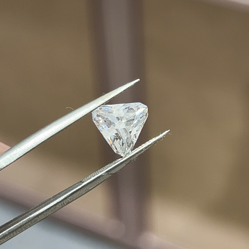 2.85ct Shield Cut Lab Diamond E VS NO.657