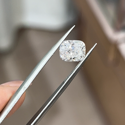 2.57ct Cushion Cut Lab Diamond EF VS NO.764