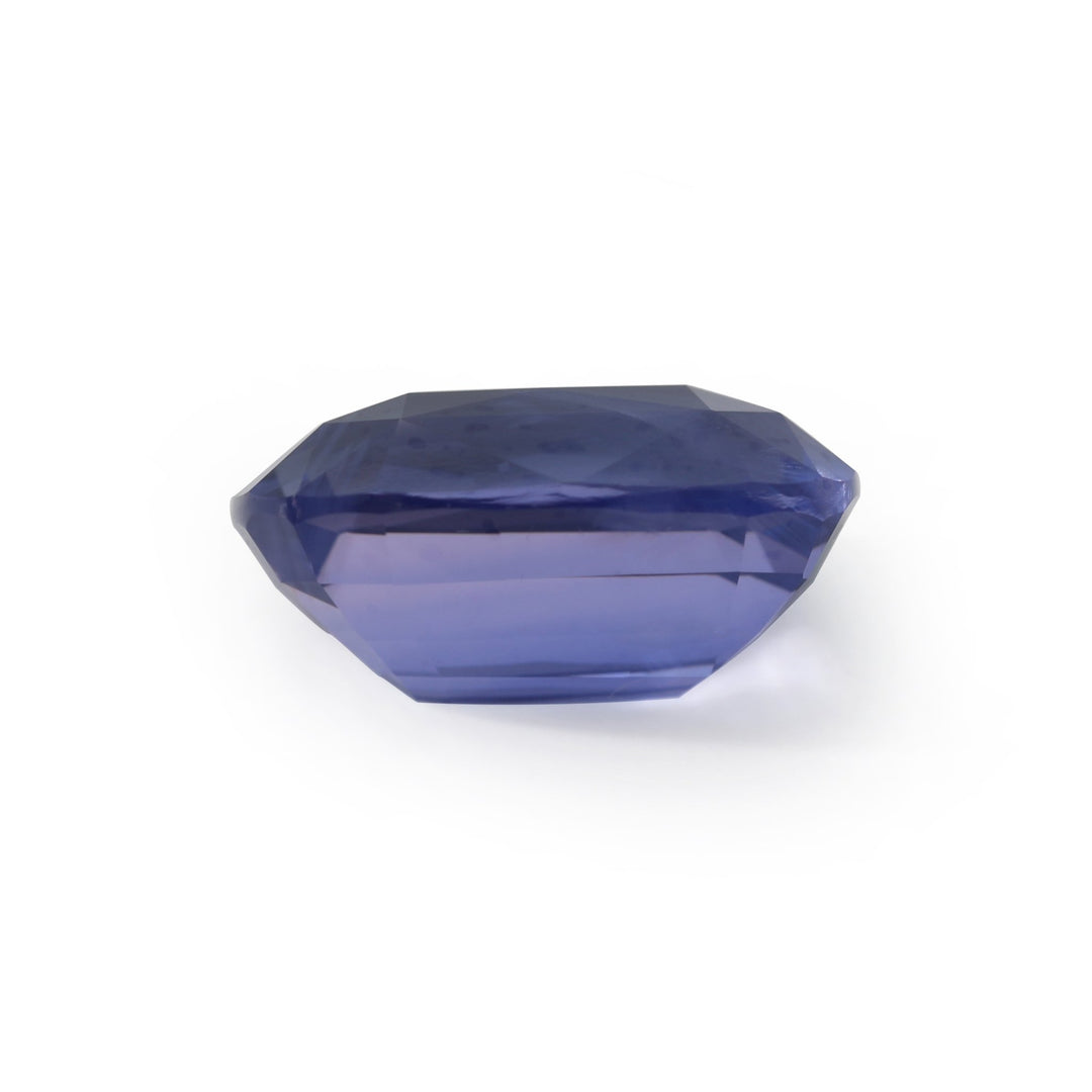 5.09CT Cushion Modified Brlliant Cut Natural Blue Sapphire - FIORESE JEWELRY