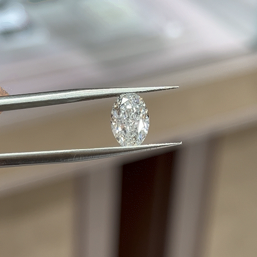 2.2ct Crushed-ice Oval Cut Lab Diamond D VS1 NO.912
