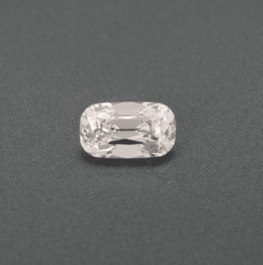 5.81ct Elongated Cushion Old MIne Cut Lab Diamond G VVS2 NO.298 - FIORESE JEWELRY
