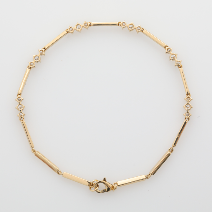 Ready to Ship Round Lab Dimaond Bracelet