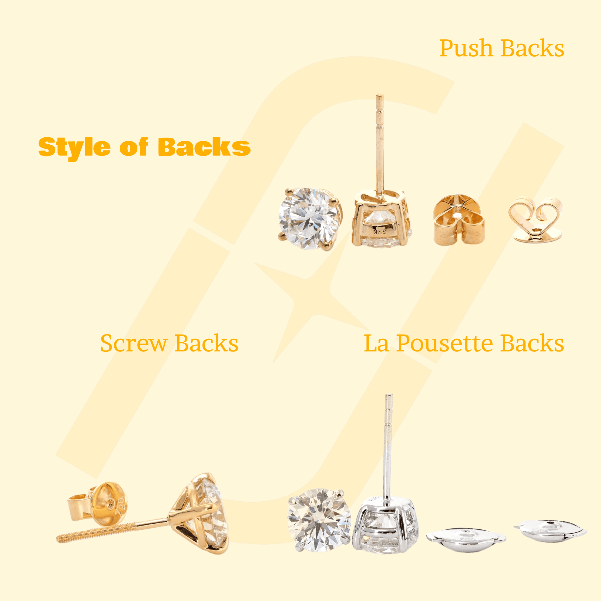 Cherished Moments 2 ct tw Round Cut Lab Diamond 6 Round Prong Stud Earrings (DE/G Color, VS Clarity)