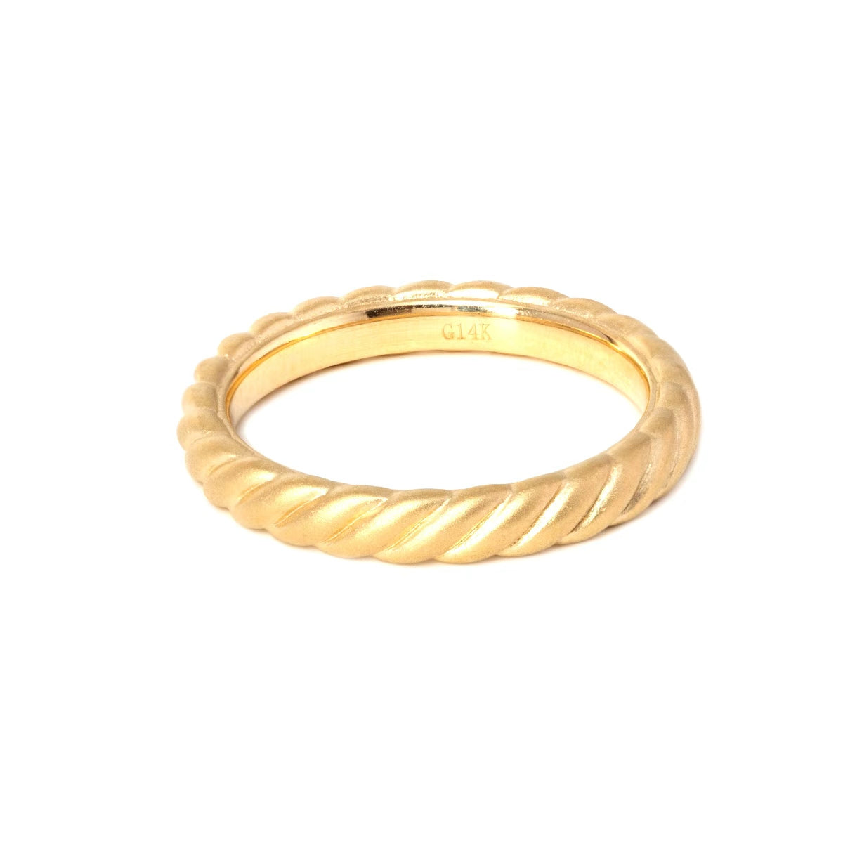 Round Lab Diamond Bezel Cathedral Bridal Set — Matte Engagement Ring with Twisted Matching Band