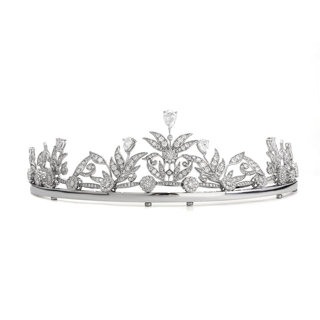 Fiorese High Jewelry – Queen' s Secret Convertible Crown Necklace - FIORESE JEWELRY