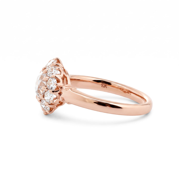 OEC Diamond Halo Ring - FIORESE JEWELRY