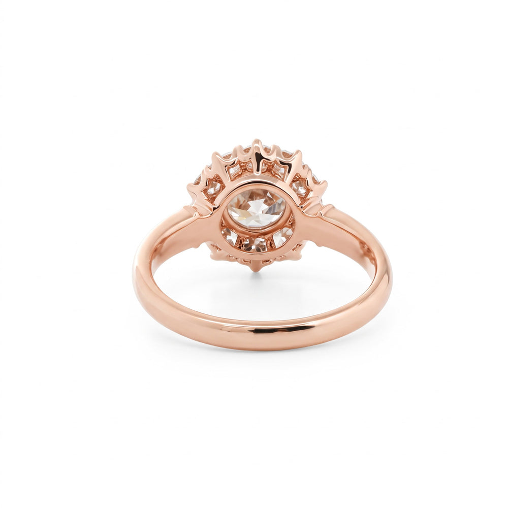 OEC Diamond Halo Ring - FIORESE JEWELRY