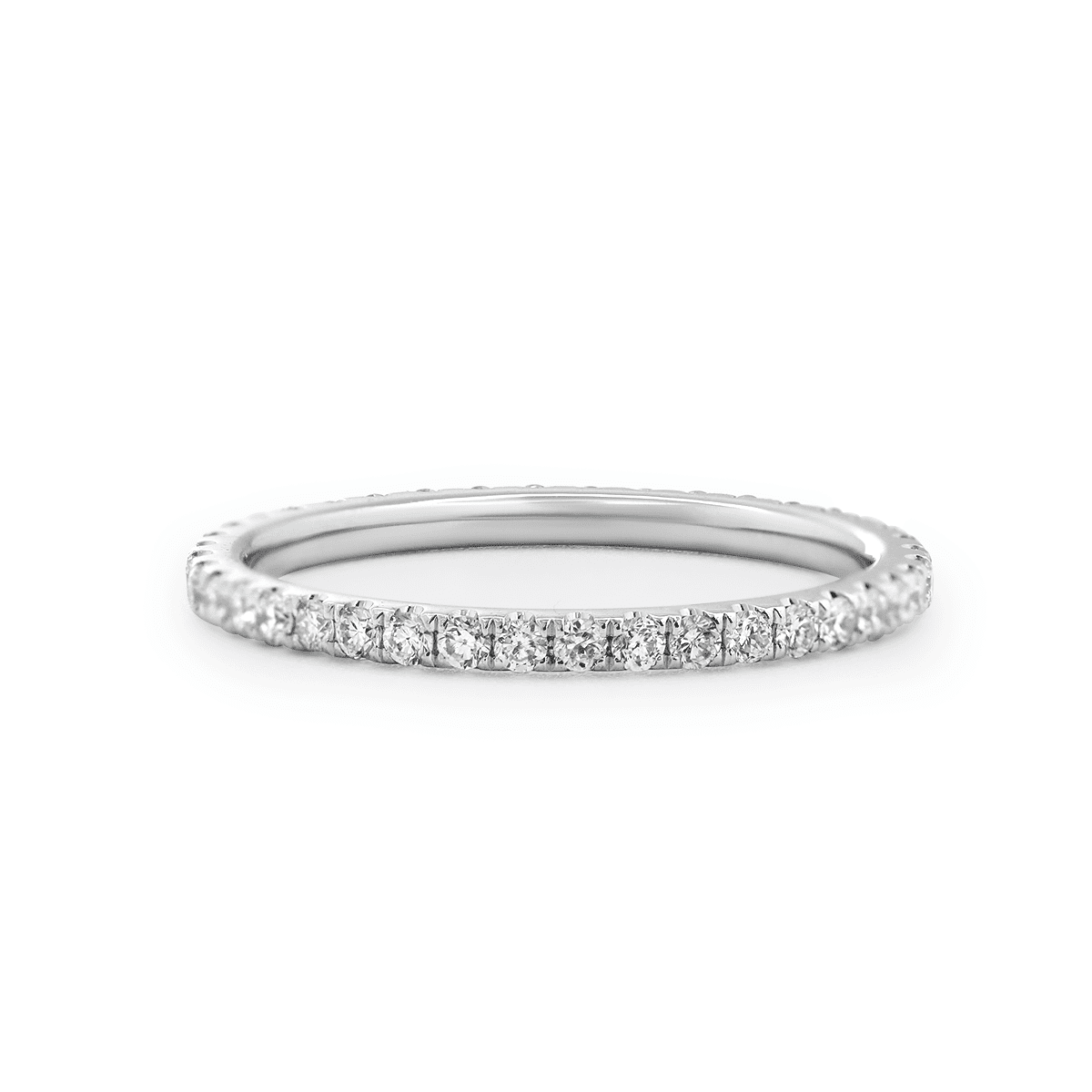 Oval Cut Lab Diamond 4-Claw Hidden Halo Cathedral Bridal Set — Engagement Ring with U-Shaped Pavé Eternity Band