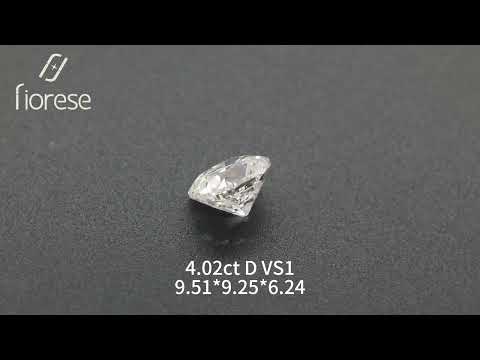 4.02ct Old Mine Cut Lab Diamond D VS1 NO.376
