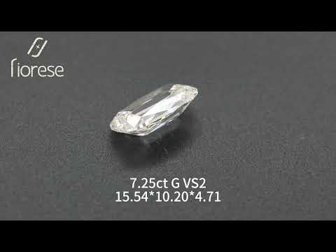 7.25ct Elongated Old Mine Cut Lab Diamond G VS2 NO.260