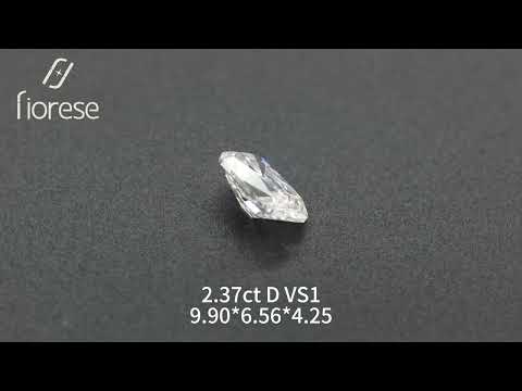 2.37ct Elongated Old Mine Cut Lab Diamond D VS1 NO.507