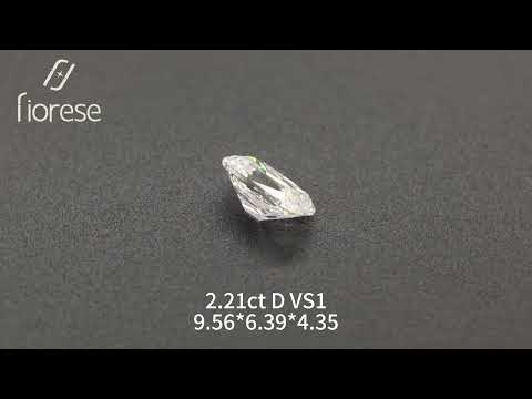 2.21ct Elongated Old Mine Cut Lab Diamond D VS1 NO.528