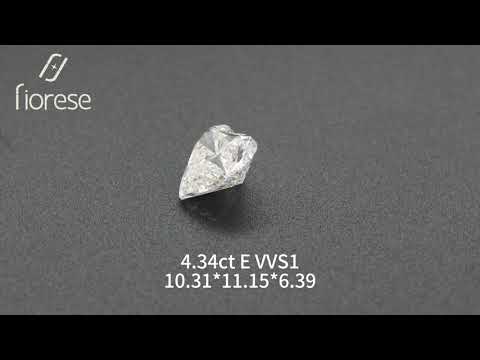 4.34ct Heart Cut Lab Diamond E VVS1 NO.305