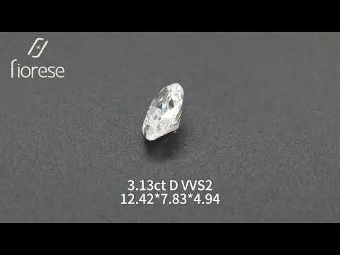 3.13ct Oval Old MIne Cut Lab Diamond D VVS2 NO.286